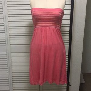 Bebe Smocked Bust Mini Dress